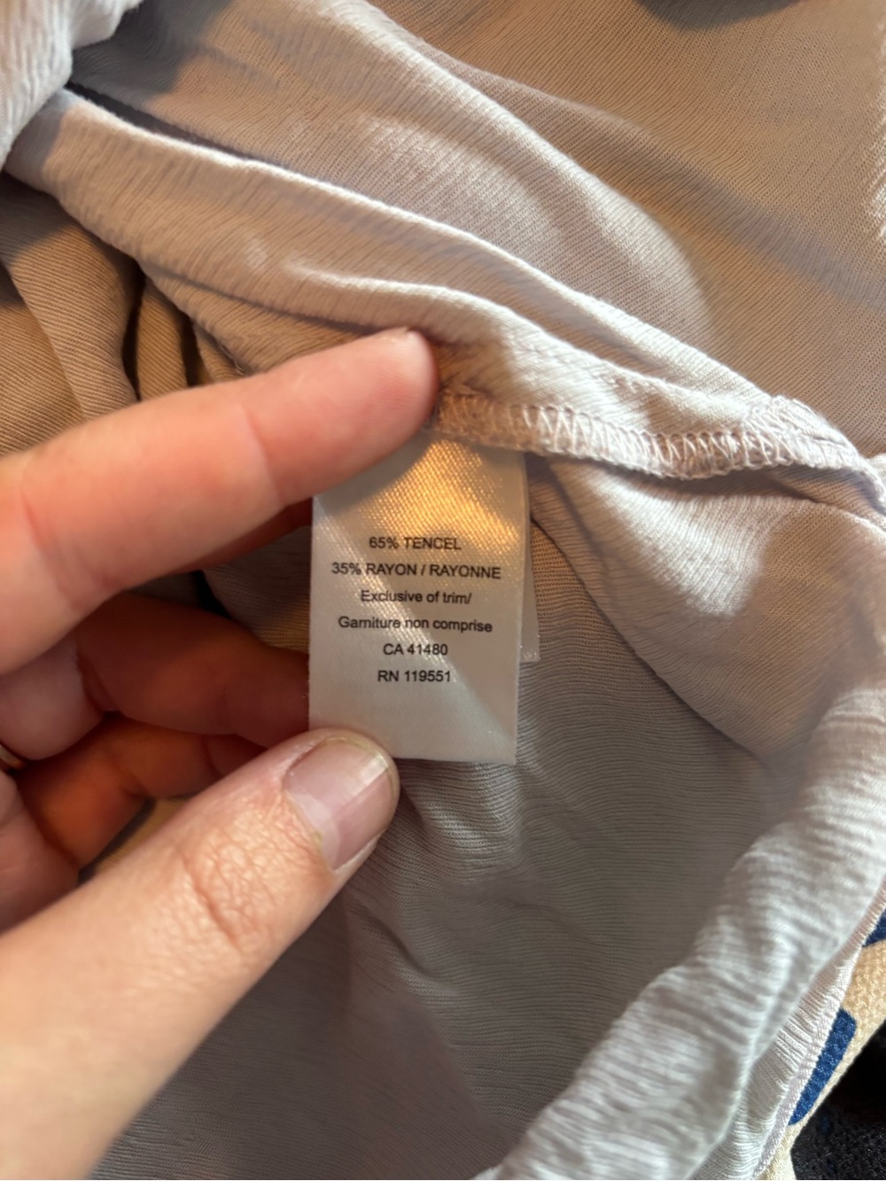 Gentle Fawn Light Lavender Button-Front Shirt - Picture 4 of 5